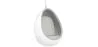 Hanging Egg Design Armchair - Upholstered in Fabric - Eny image 9