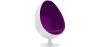 Egg Design Armchair - Upholstered in Fabric - Eny image 9