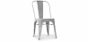Buy Steel Dining Chair - Industrial Design - New Edition - Stylix Light grey 99932871 in the United Kingdom