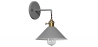 Buy Curie wall lamp - Metal Grey 59293 - prices