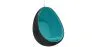 Hanging Egg Chair - Upholstered in Fabric - Eny image 9
