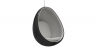 Buy Hanging Egg Chair - Upholstered in Fabric - Eny Grey 59306 at Privatefloor