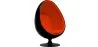 Egg Design Armchair - Upholstered in Faux Leather - Eny image 9