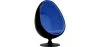 Egg Design Armchair - Upholstered in Faux Leather - Eny image 9