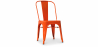 Buy Steel Dining Chair - Industrial Design - New Edition - Stylix Orange 99932871 - in the UK