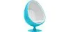 
Egg Design Armchair - Upholstered in Fabric - Eny image 9