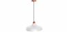 Buy Design Ceiling Lamp - Metal Pendant Lamp - Enar White 59310 - in the UK