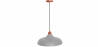 Buy Design Ceiling Lamp - Metal Pendant Lamp - Enar Grey 59310 - prices