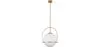 Glass Ball Ceiling Lamp - Golden Pendant Lamp - Anette image 9