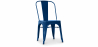 Buy Steel Dining Chair - Industrial Design - New Edition - Stylix Dark blue 99932871 in the United Kingdom
