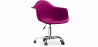 Buy Office Chair with Armrests - Desk Chair with Castors - Weston Mauve 14498 with a guarantee