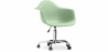 Buy Office Chair with Armrests - Desk Chair with Castors - Weston Pastel green 14498 in the United Kingdom