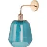 Buy Alessia wall lamp - Crystal and metal Blue 59343