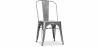 Buy Steel Dining Chair - Industrial Design - New Edition - Stylix Silver 99932871 in the United Kingdom