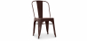 Buy Steel Dining Chair - Industrial Design - New Edition - Stylix Bronze 99932871 with a guarantee