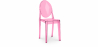 Buy Transparent Dining Chair - Victoria Queen Pink transparent 16458 at Privatefloor