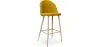 Fabric Upholstered Stool - Scandinavian Design - 76cm - Evelyne image 9