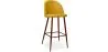 Fabric Upholstered Stool - Scandinavian Design - 76cm - Evelyne image 9