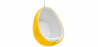 Buy Hanging Egg Design Armchair - Upholstered in Fabric - Eny Yellow 59352 at Privatefloor