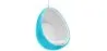 Hanging Egg Design Armchair - Upholstered in Fabric - Eny image 9