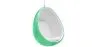 Hanging Egg Design Armchair - Upholstered in Fabric - Eny image 9