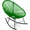 Buy Acapulco Rocking Chair - Black legs  Light green 59411