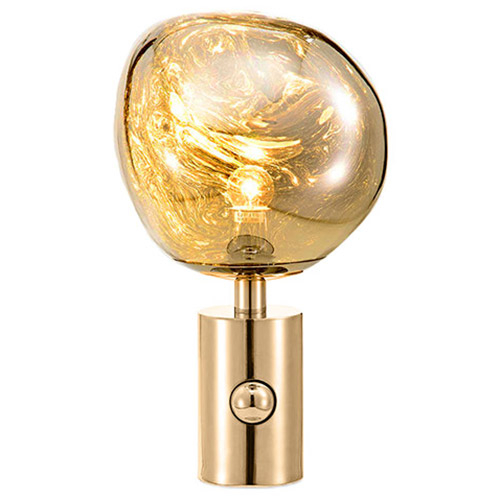  Buy Table Lamp - Globe Design Living Room Lamp - Evanish Gold 59485 - in the UK
