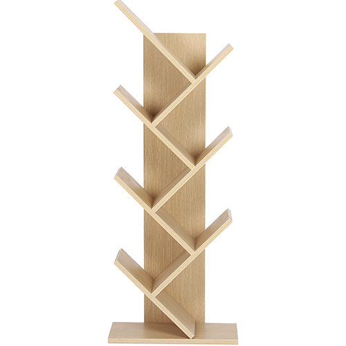  Buy Wooden Bookshelf - Modern Design - Bluey Natural wood 59643 - in the UK