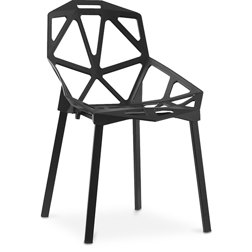  Buy Designer Dining Chair - Hit Black 59796 - in the UK