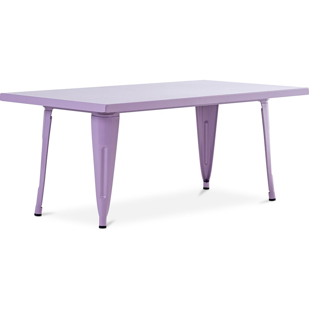 Rectangular Children's Table - Industrial Design - 120cm - Stylix image 8