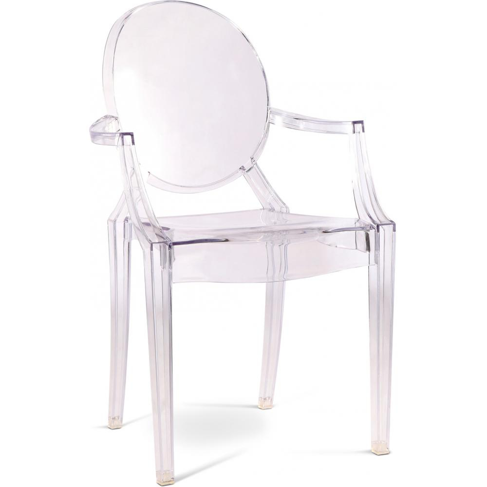  Buy Children's Chair - Children's Chair Transparent Design - Louis XIV Transparent 54010 - in the UK