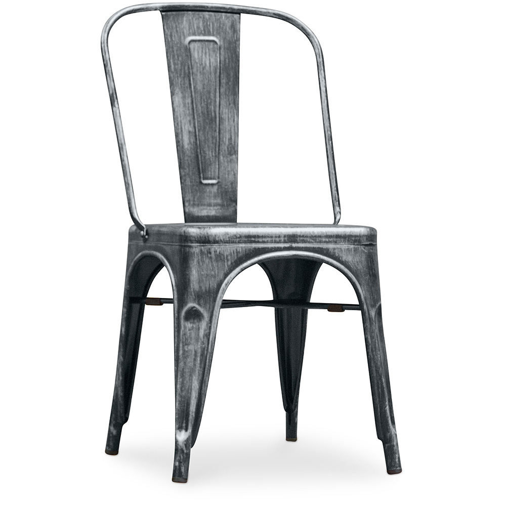  Buy Dining Chair in Steel - Industrial Design - New Edition - Stylix Industriel 59687 - in the UK