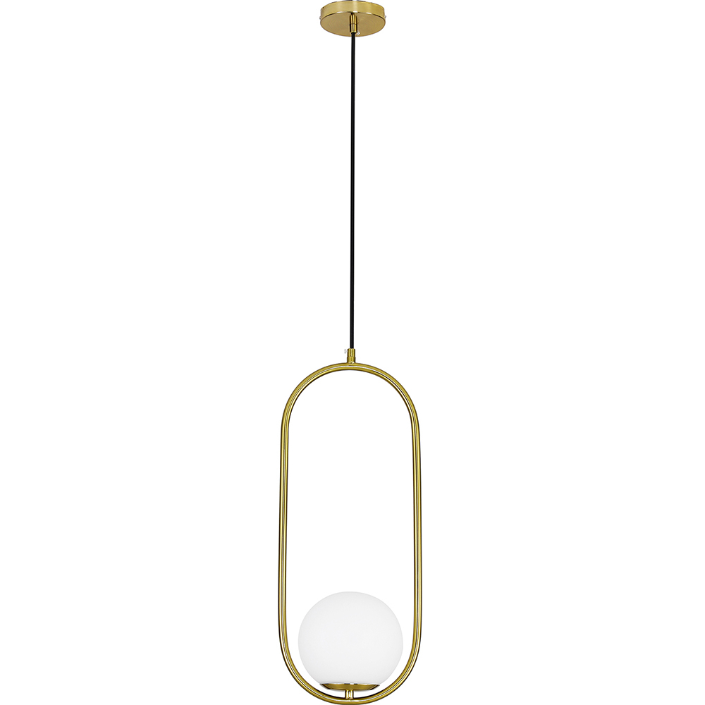  Buy Globe Ceiling Lamp - Golden Pendant Lamp - Ruby Gold 59624 - in the UK