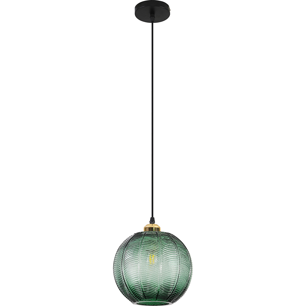  Buy Vintage Design Ceiling Lamp - Green Ball Pendant Lamp - Viola Green 59625 - in the UK