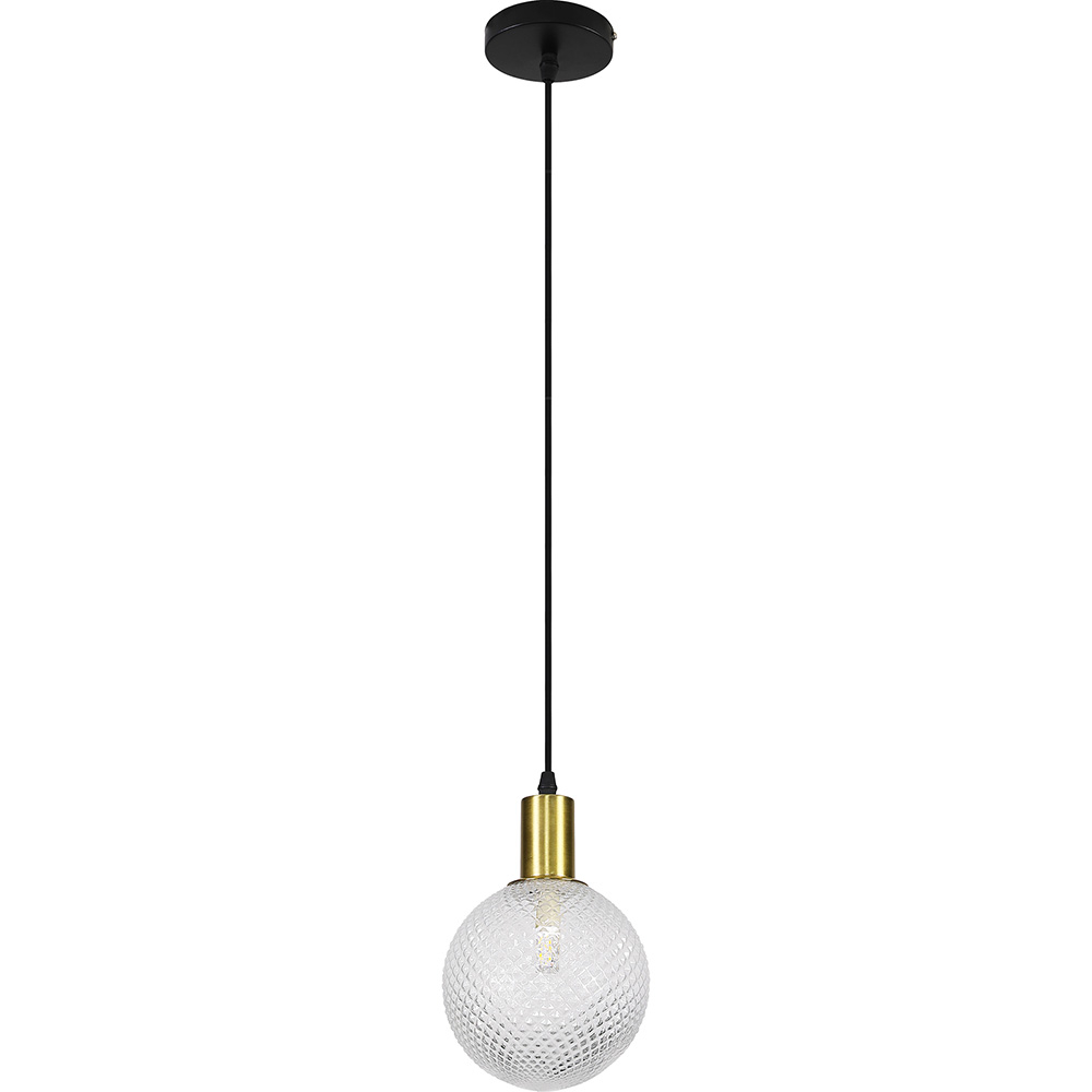  Buy Crystal Ball Ceiling Lamp - Pendant Lamp - Nellie Transparent 59662 - in the UK