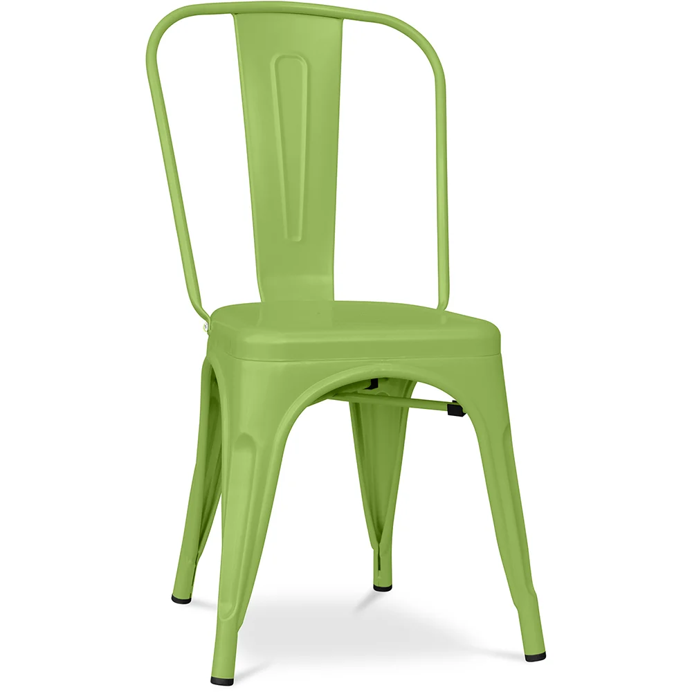 Steel Dining Chair - Industrial Design - Stylix image 8