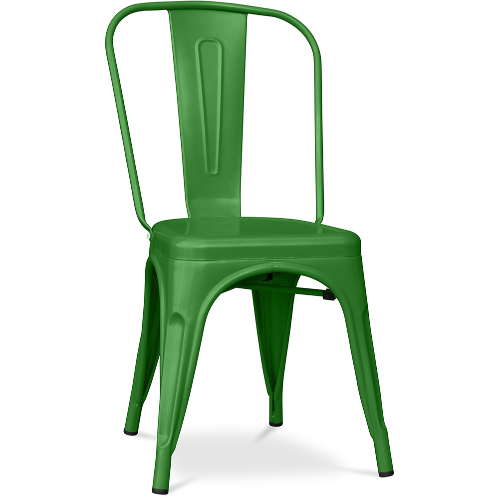  Buy Steel Dining Chair - Industrial Design - New Edition - Stylix Green 59803 - in the UK