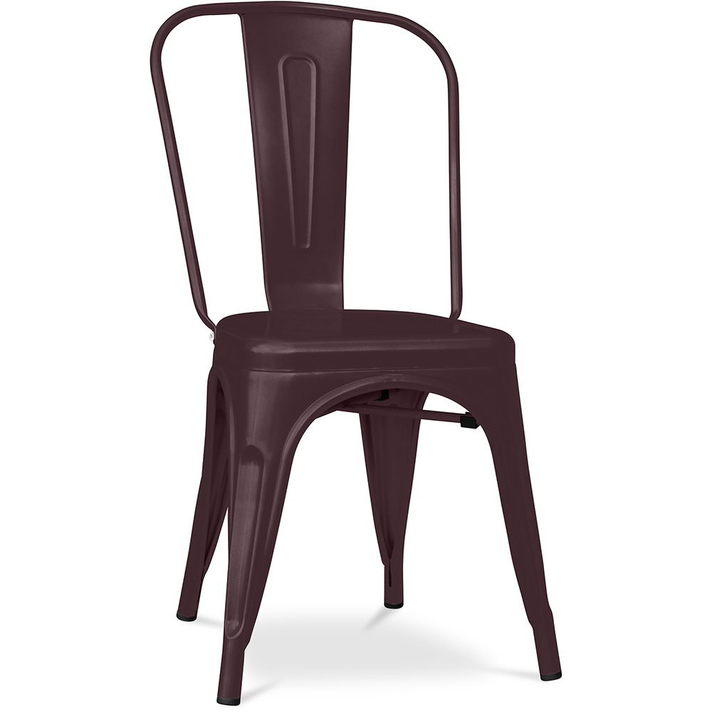  Buy Steel Dining Chair - Industrial Design - New Edition - Stylix Bronze 59803 - in the UK