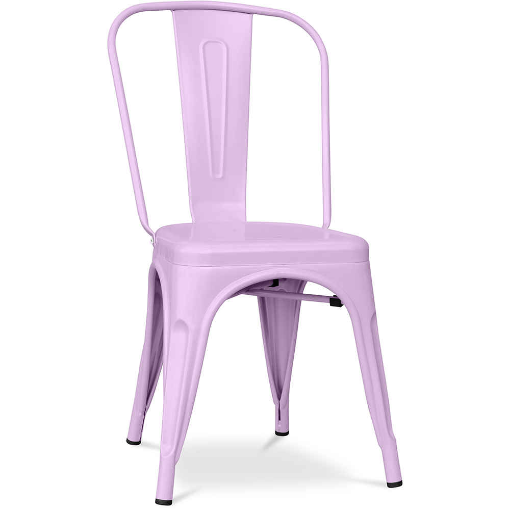  Buy Steel Dining Chair - Industrial Design - New Edition - Stylix Lavander 59803 - in the UK