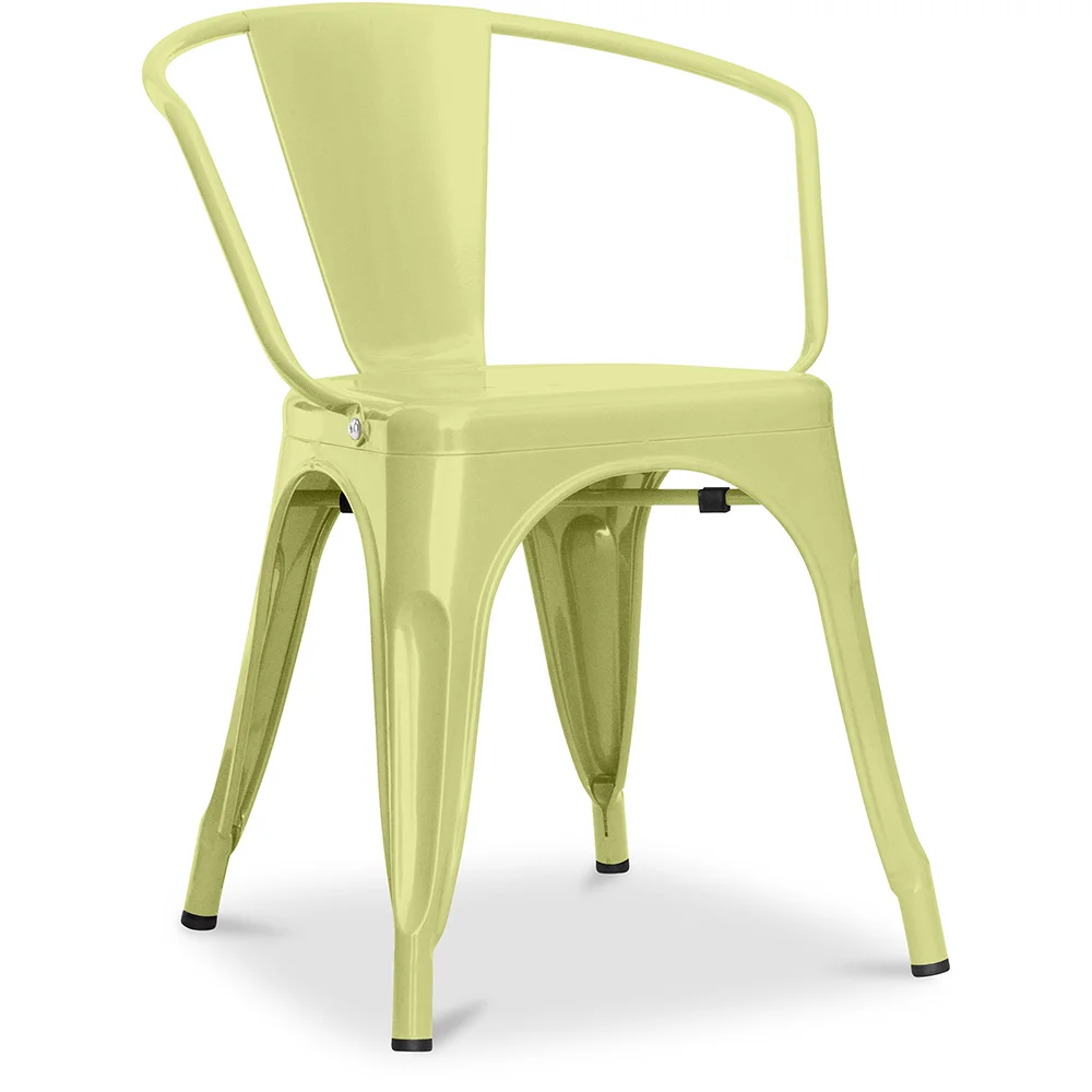 Dining Chair with Armrests - Steel - New Edition - Stylix image 8