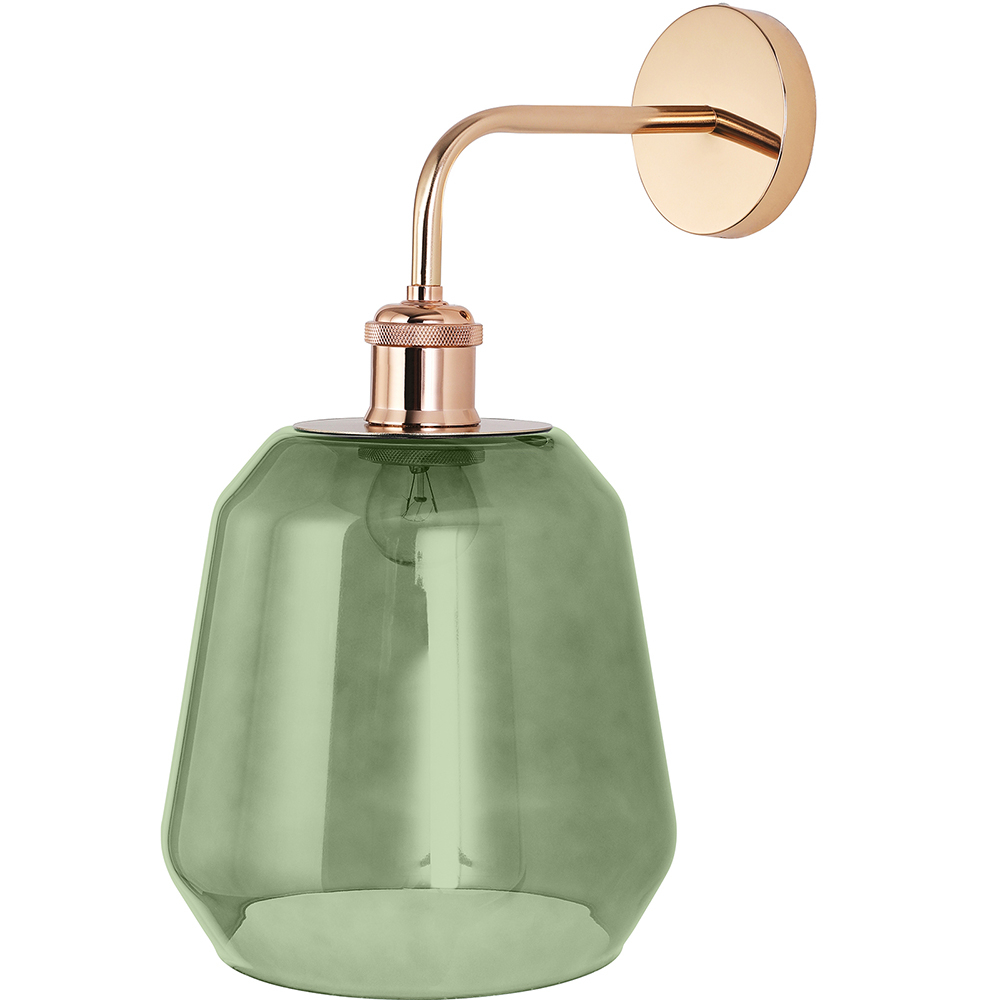  Buy Wall Lamp - Glass Shade - Alessia Green 59343 - in the UK