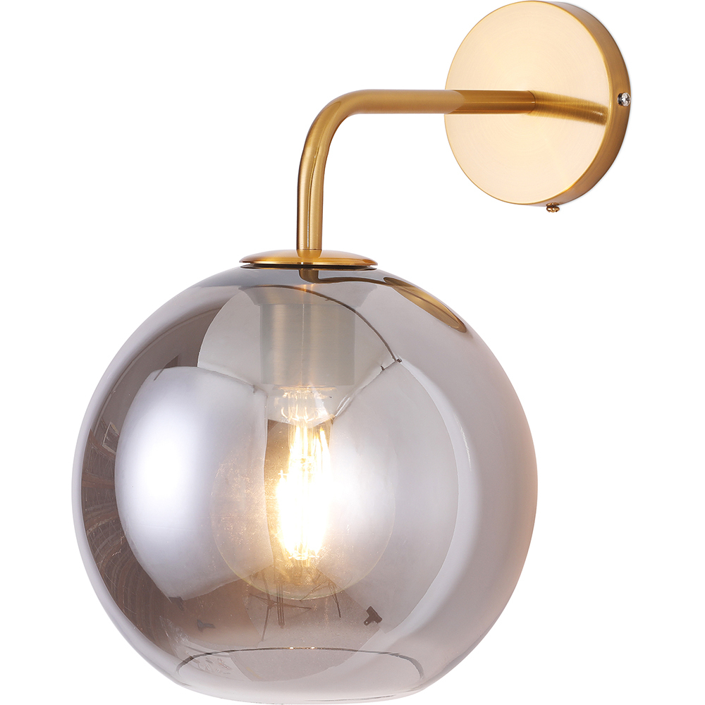  Buy Wall Lamp - Glass Ball - Melissa Grey transparent 59833 - in the UK