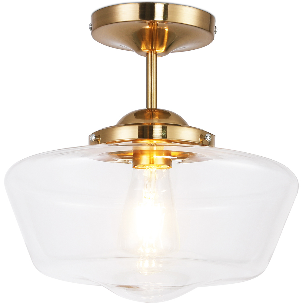  Buy Ceiling Lamp - Vintage Style Pendant Lamp - Suki Transparent 59845 - in the UK