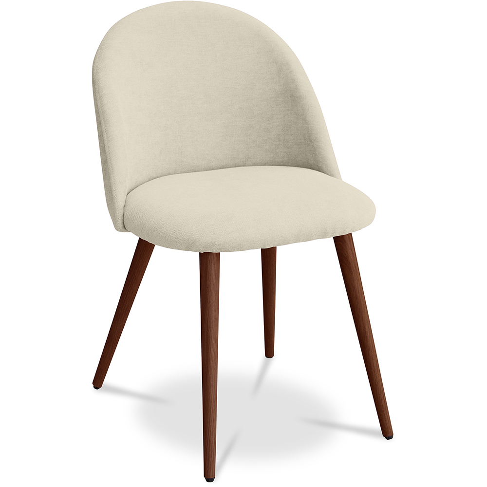  Buy Dining Chair Evelyne Scandinavian Design Premium - Dark legs Beige 58982 - in the UK