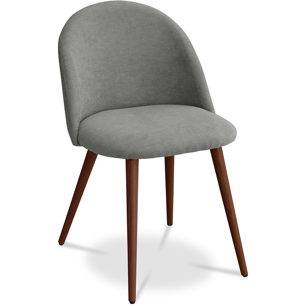  Buy Dining Chair Evelyne Scandinavian Design Premium - Dark legs Grey 58982 - in the UK