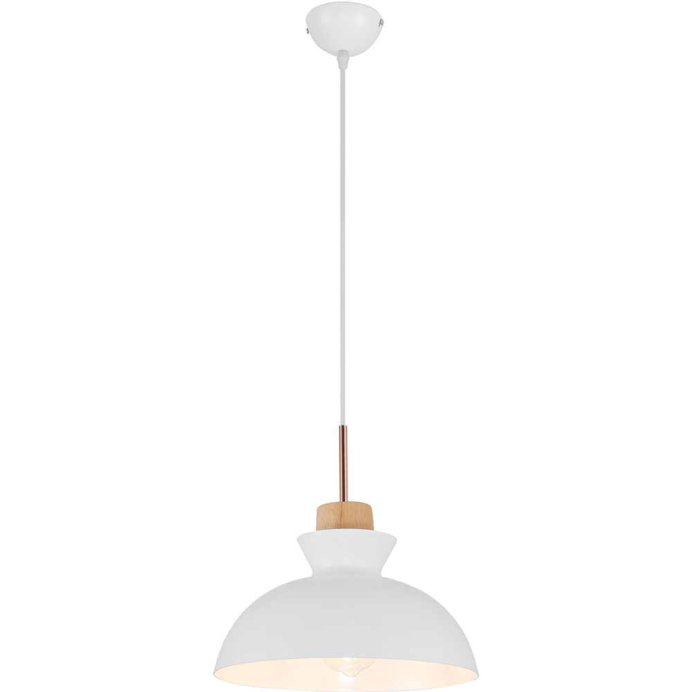  Buy Ceiling Lamp - Scandinavian Design Pendant Lamp - Sigfrid White 59842 - in the UK