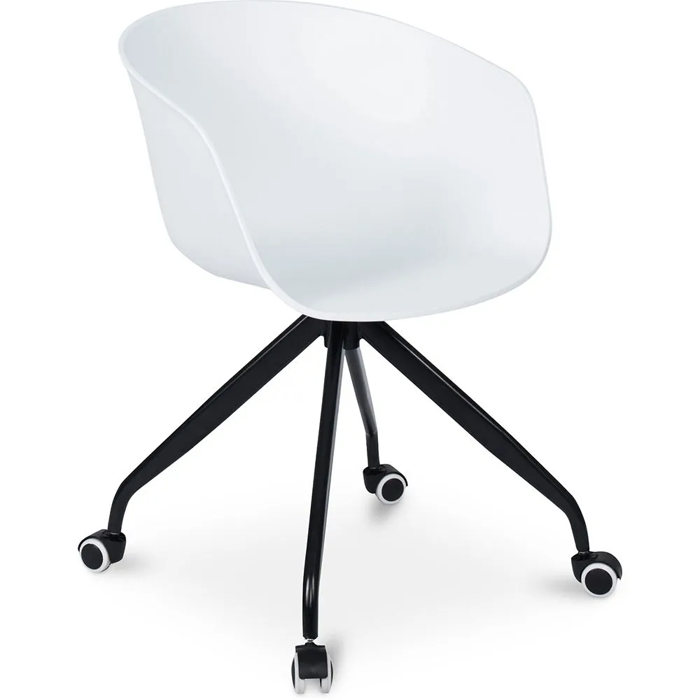 Office Chair with Armrests - Desk Chair with Castors - Guy - Joan image 8