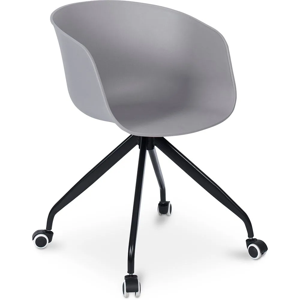 Office Chair with Armrests - Desk Chair with Castors - Guy - Joan image 8