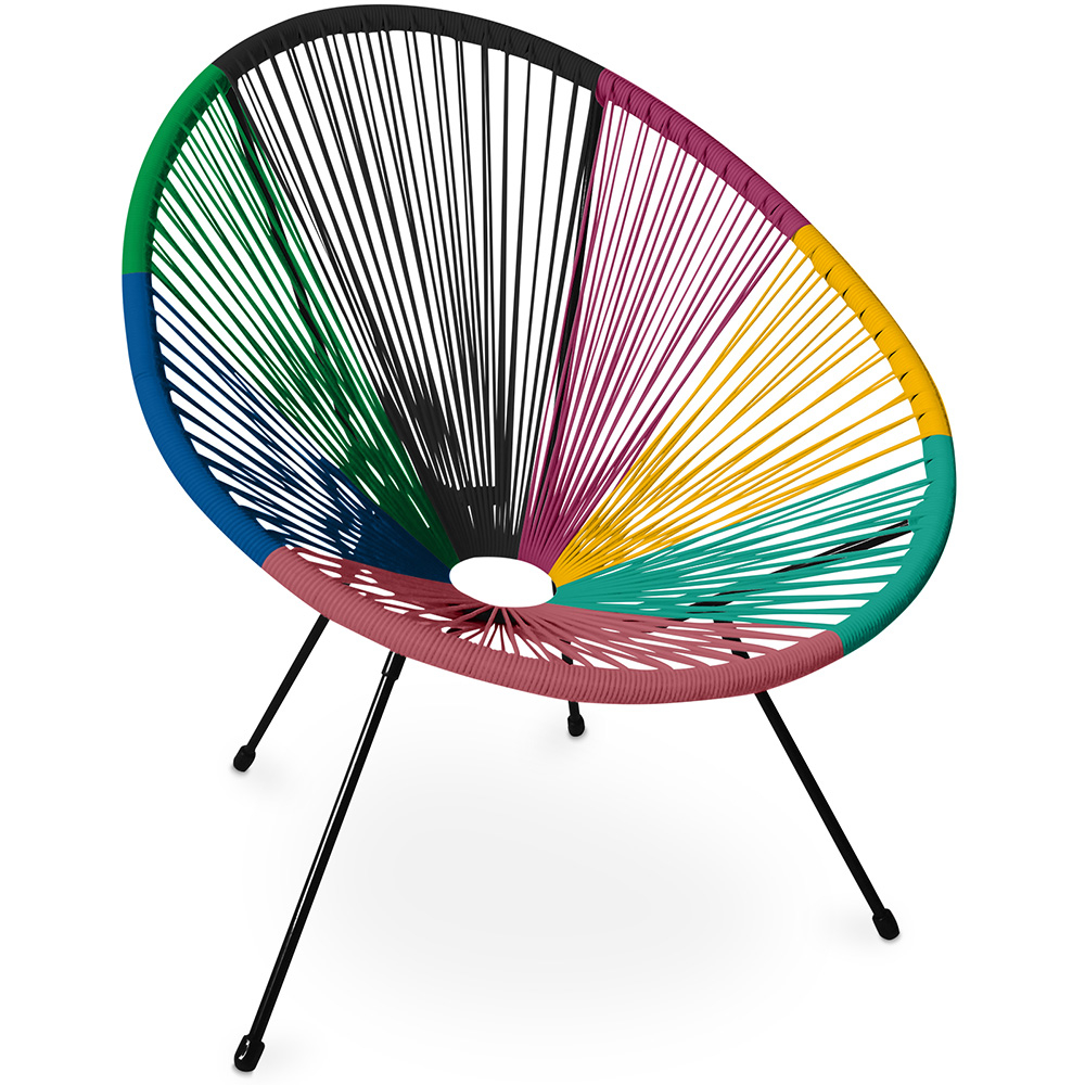  Buy Acapulco Chair - Black Legs - New edition Multicolour 59899 - in the UK