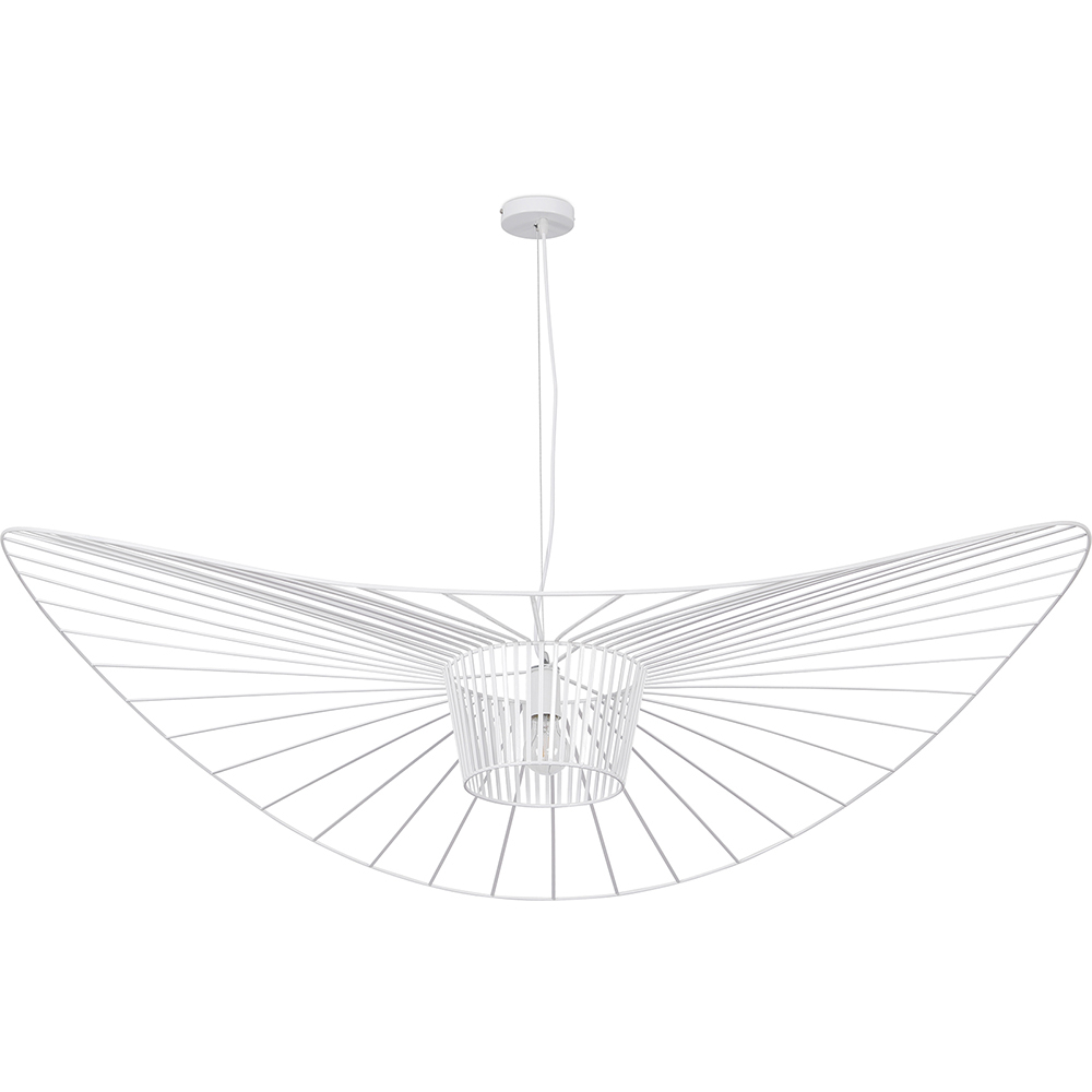  Buy Ceiling Lamp - Pendant Lamp Pamela Design - 140cm - Vertical White 59884 - in the UK